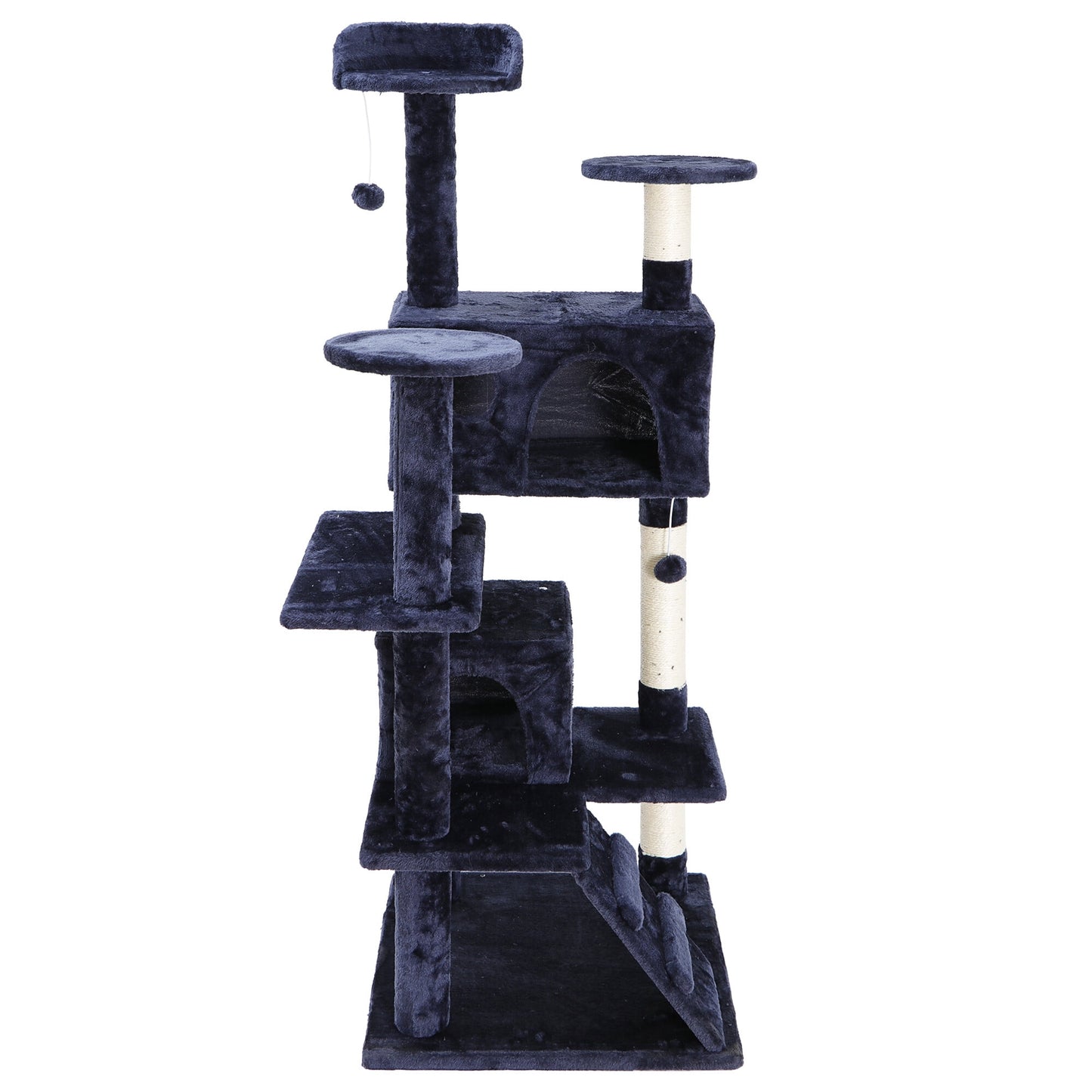 TowerPaws™ – 53" Cat Tree with Condos & Scratching Posts