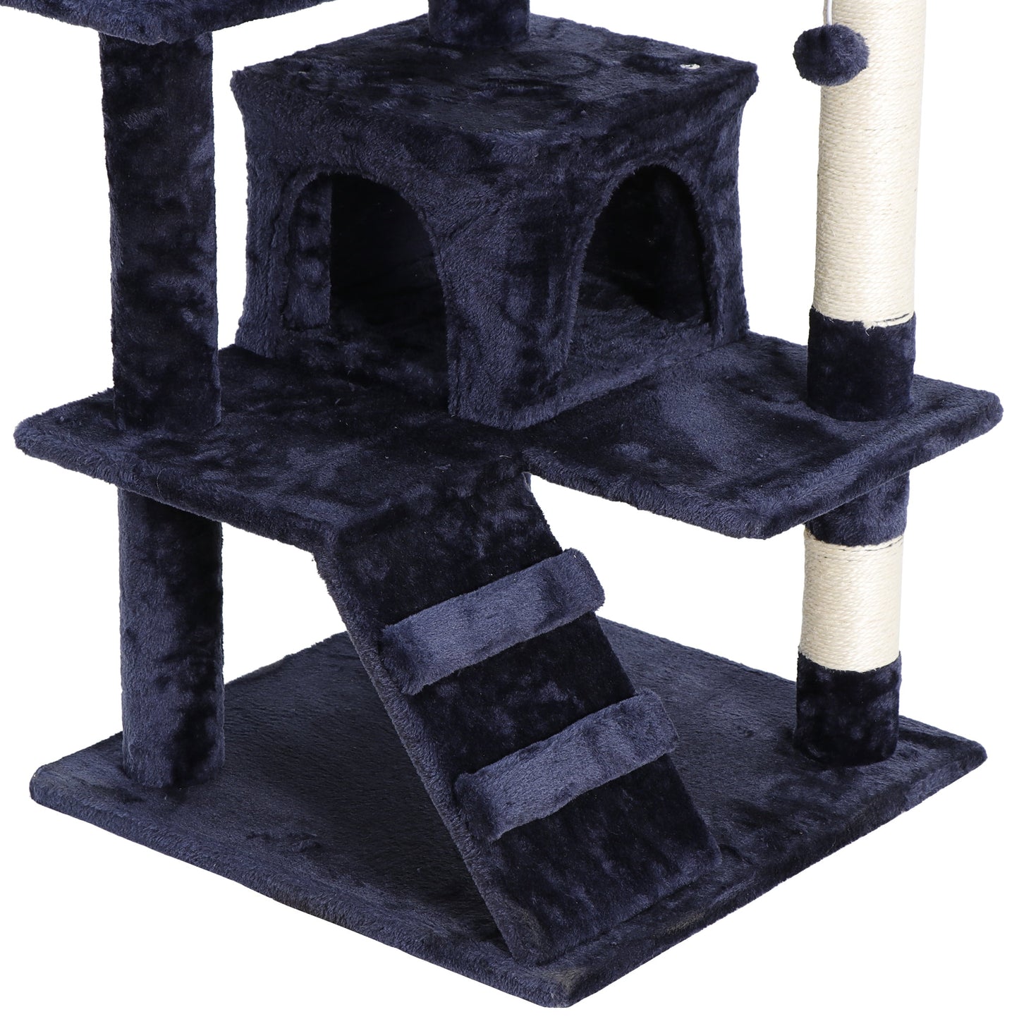 TowerPaws™ – 53" Cat Tree with Condos & Scratching Posts