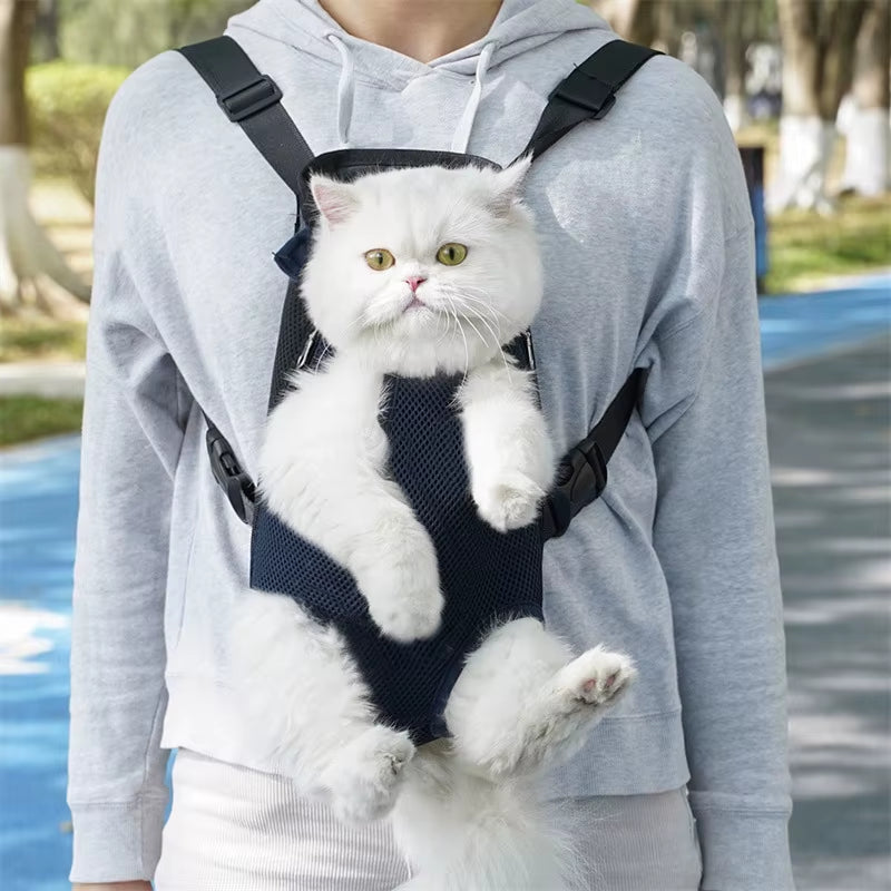 PawPouch™ – Front-Facing Pet Carrier Backpack