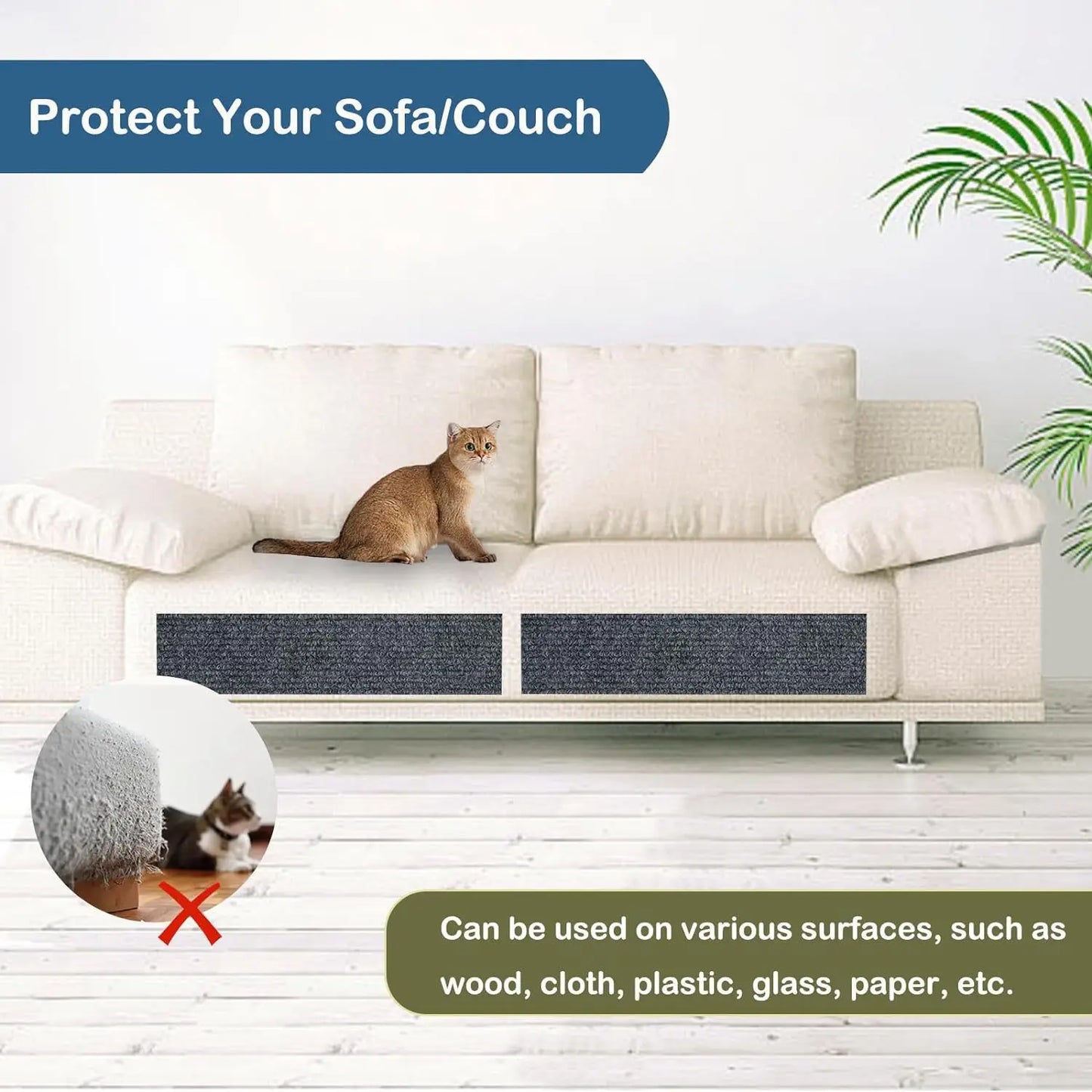 CatClimb™ – Adhesive Scratch & Climb Carpet for Cats