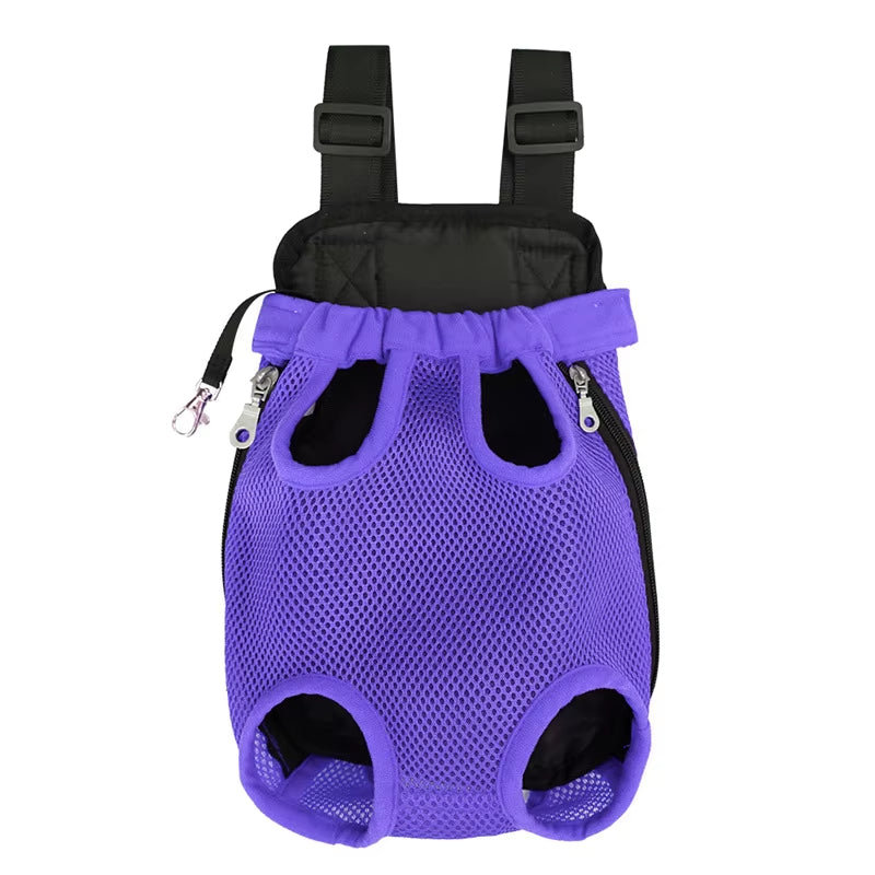 PawPouch™ – Front-Facing Pet Carrier Backpack