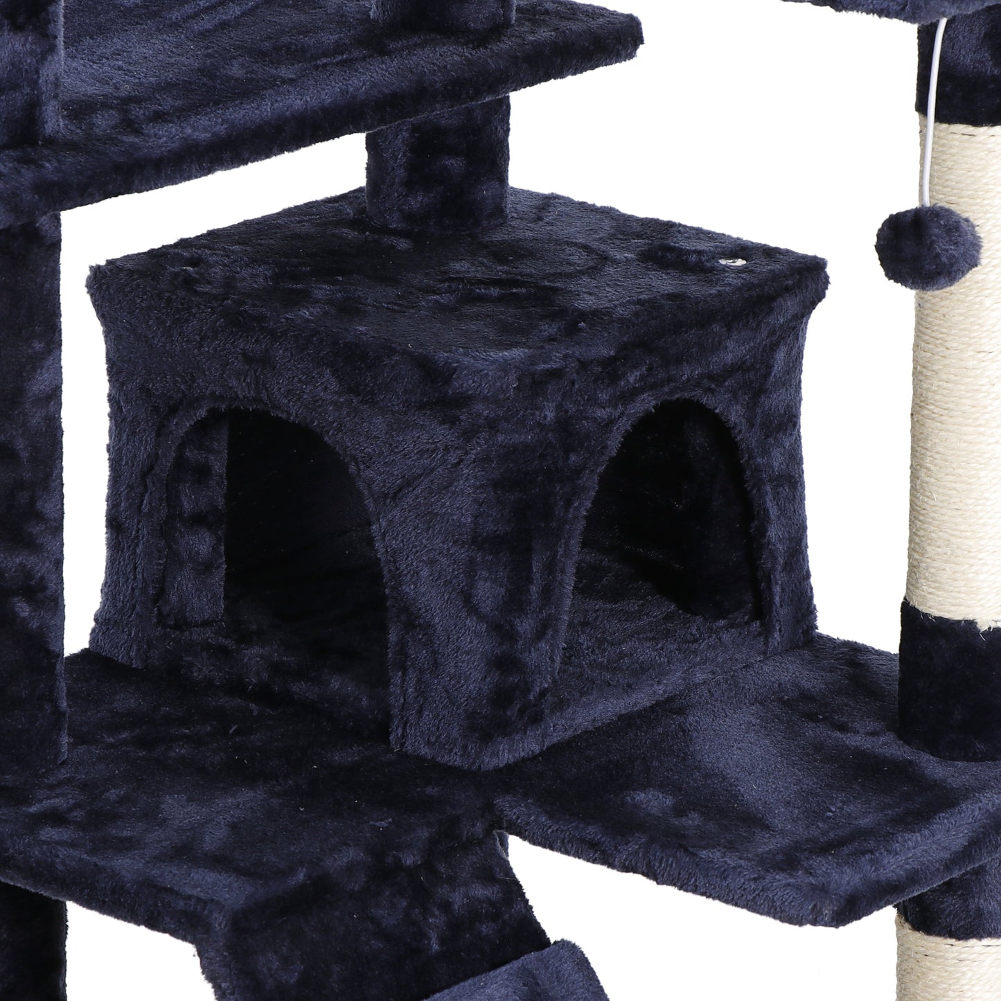 TowerPaws™ – 53" Cat Tree with Condos & Scratching Posts