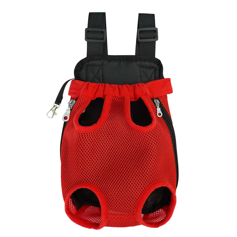 PawPouch™ – Front-Facing Pet Carrier Backpack