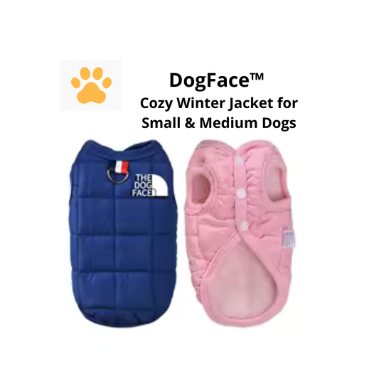DogFace™ – Cozy Winter Jacket for Small & Medium Dogs