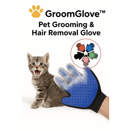 GroomGlove™ – Pet Grooming & Hair Removal Glove