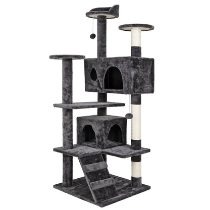 TowerPaws™ – 53" Cat Tree with Condos & Scratching Posts