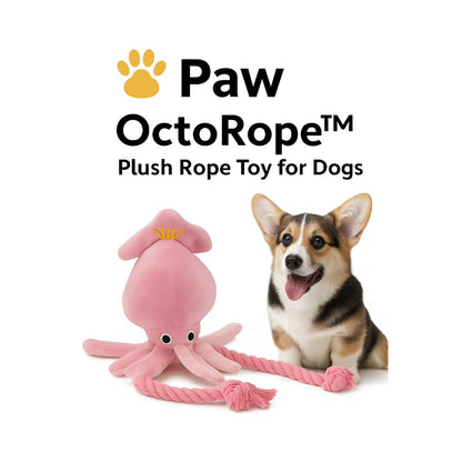 OctoRope™ – Plush Rope Toy for Dogs