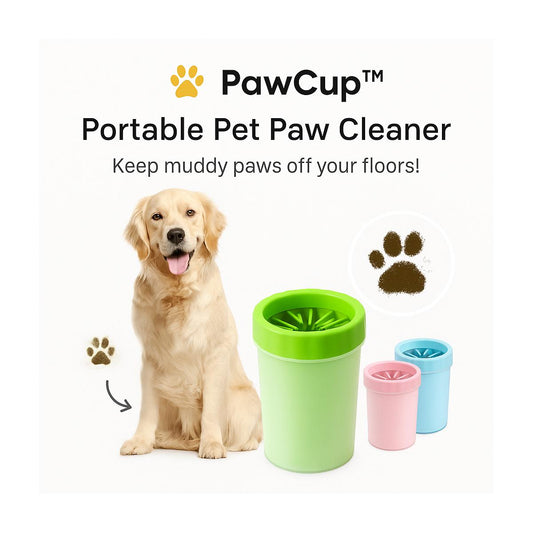 PawCup™ – Portable Pet Paw Cleaner