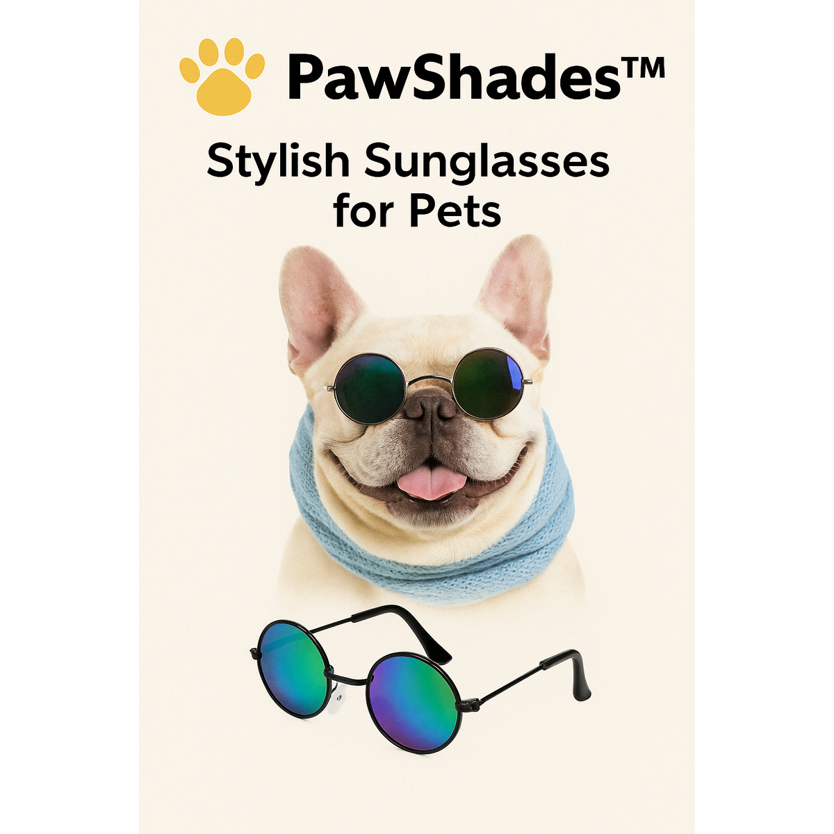 PawShades™ – Stylish Sunglasses for Pets