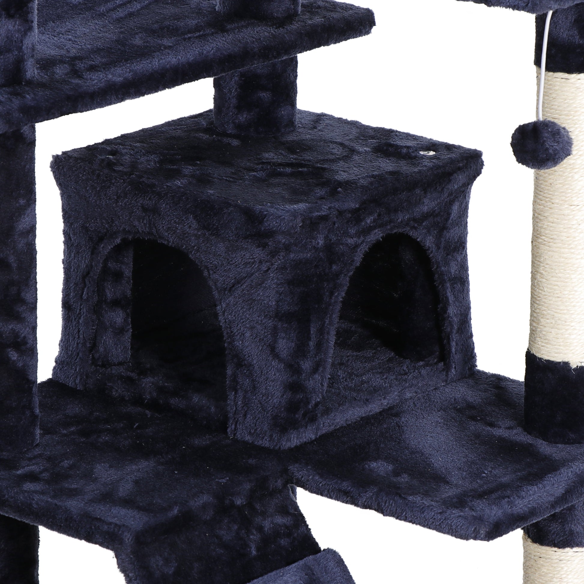 TowerPaws™ – 53" Cat Tree with Condos & Scratching Posts