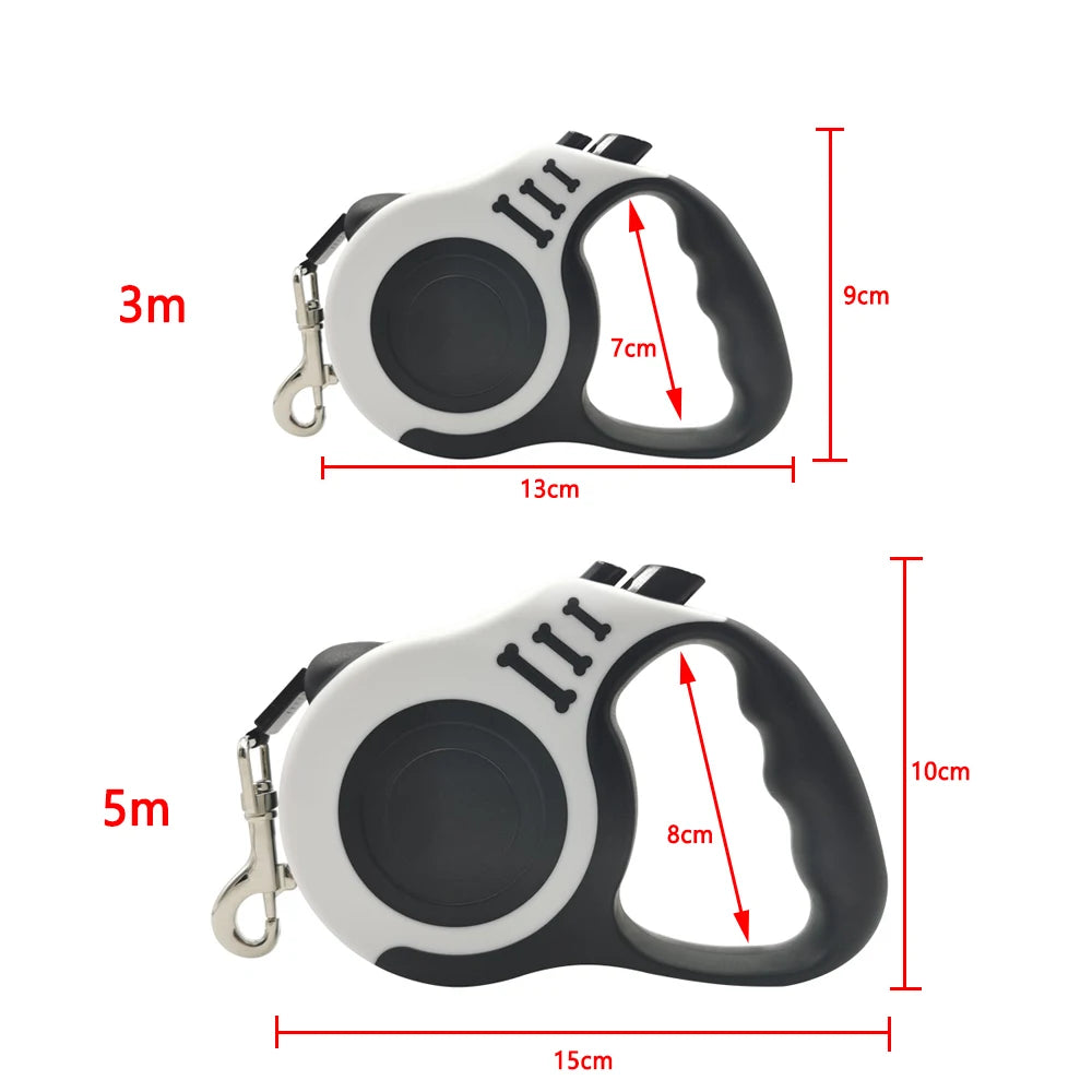 FlexiPaw™ – Retractable Dog Leash for Safe & Stylish Walks