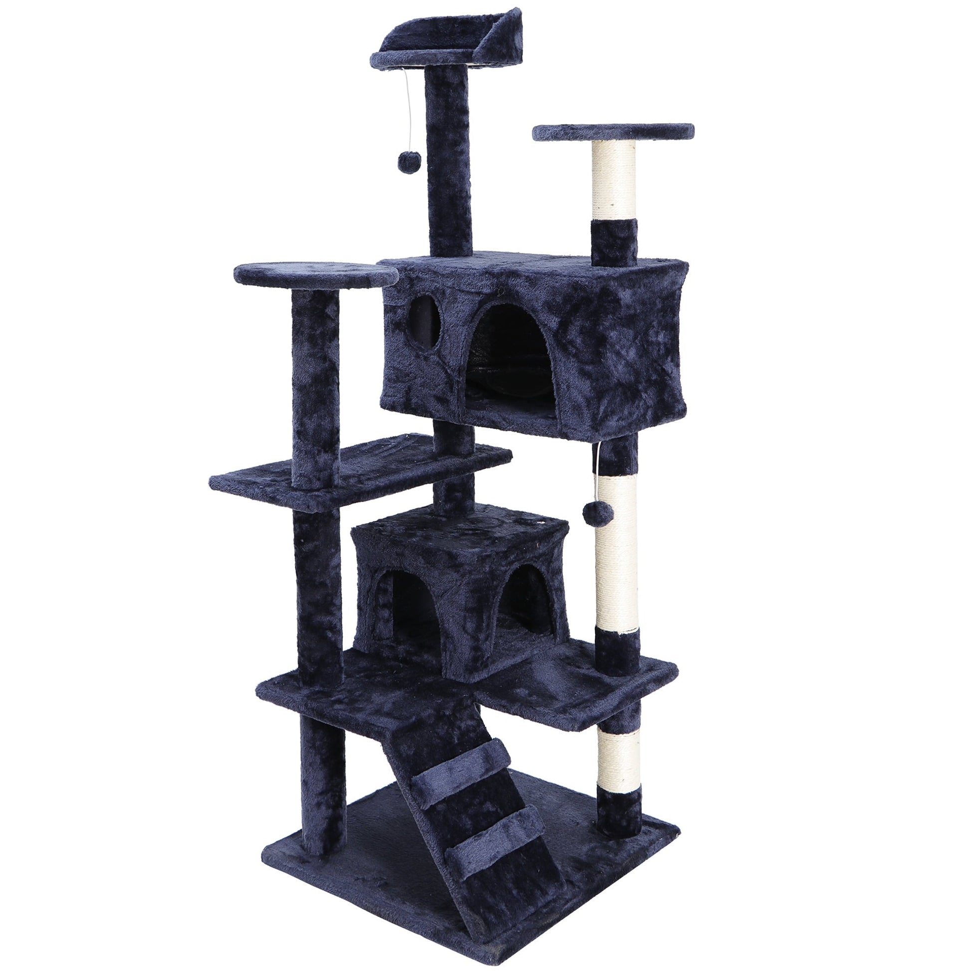 TowerPaws™ – 53" Cat Tree with Condos & Scratching Posts